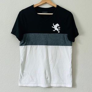 Men's Express V-neck Short Sleeve T-shirt